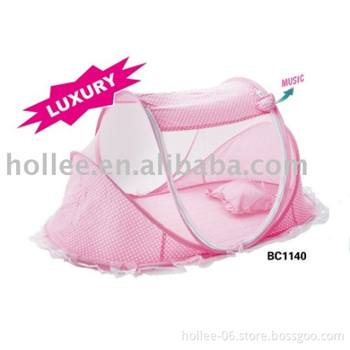 baby bed with cradle mosquito net